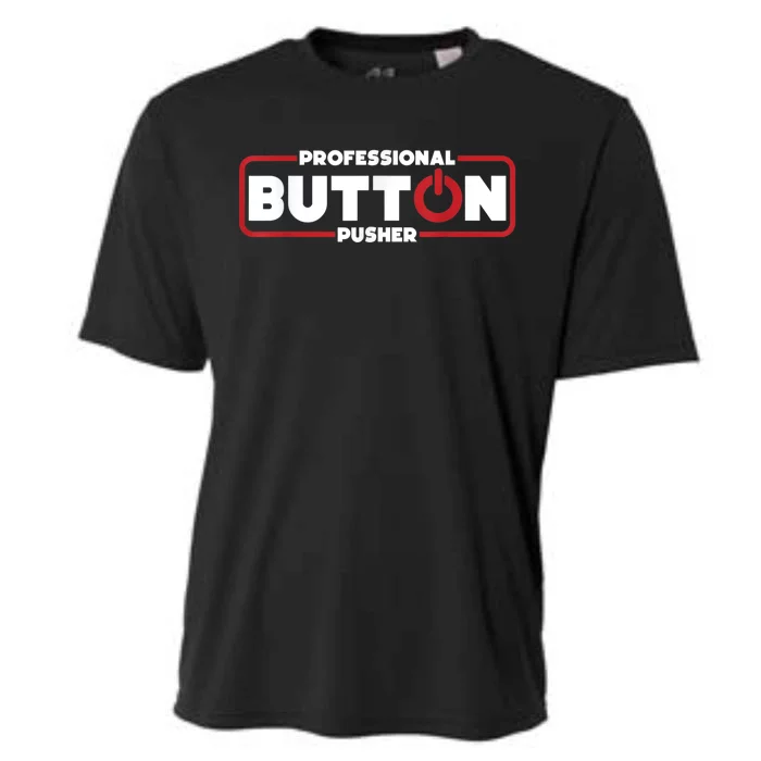 Machinist Professional Button Pusher, Machinist Cooling Performance Crew T-Shirt