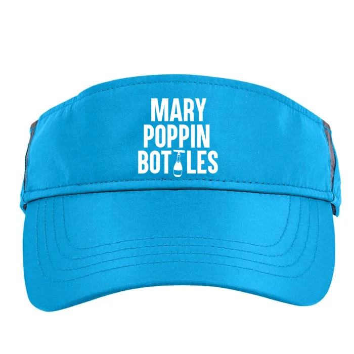 Mary Poppin Bottles Gift Adult Drive Performance Visor