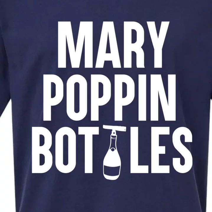 Mary Poppin Bottles Gift Sueded Cloud Jersey T-Shirt