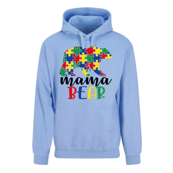 Mama Papa Bear Unisex Surf Hoodie