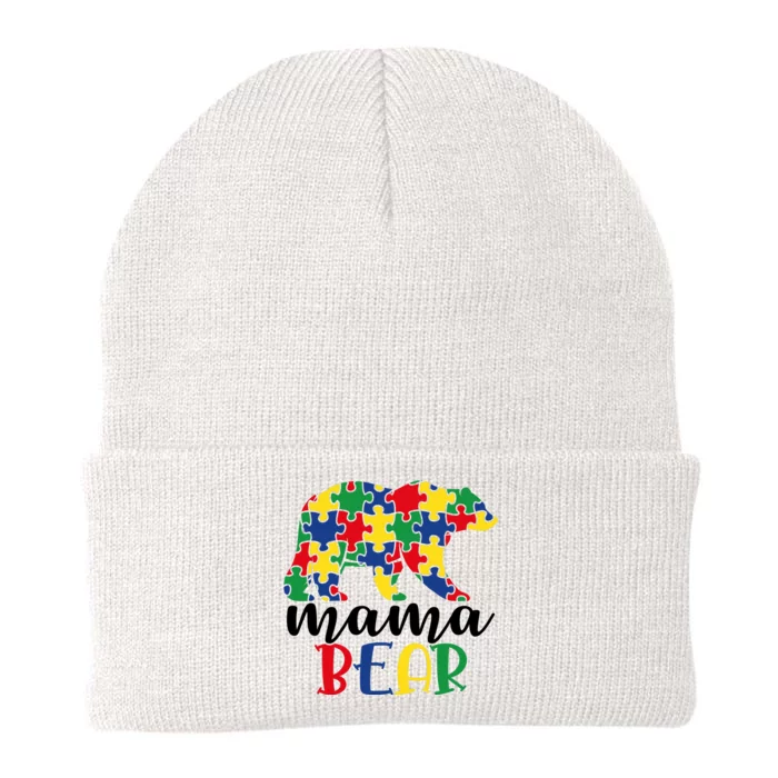 Mama Papa Bear Knit Cap Winter Beanie