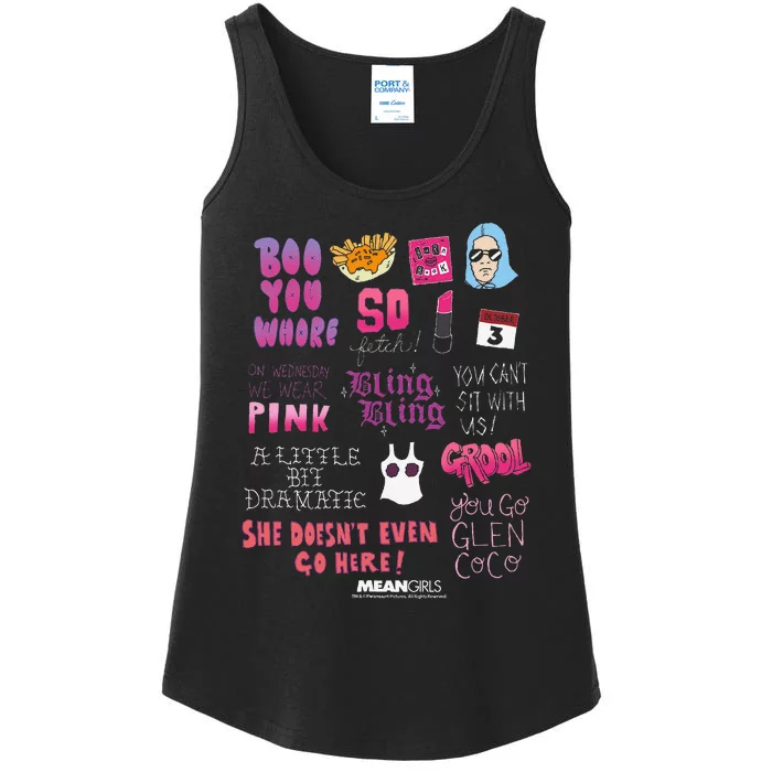 Mean Pin.K Boo You Fetch Ladies Essential Tank