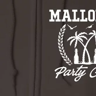 Mallorca Party Crew Full Zip Hoodie