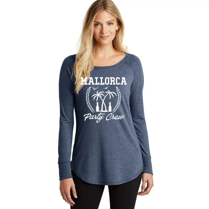 Mallorca Party Crew Women's Perfect Tri Tunic Long Sleeve Shirt