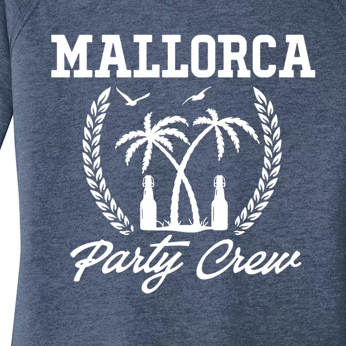 Mallorca Party Crew Women's Perfect Tri Tunic Long Sleeve Shirt