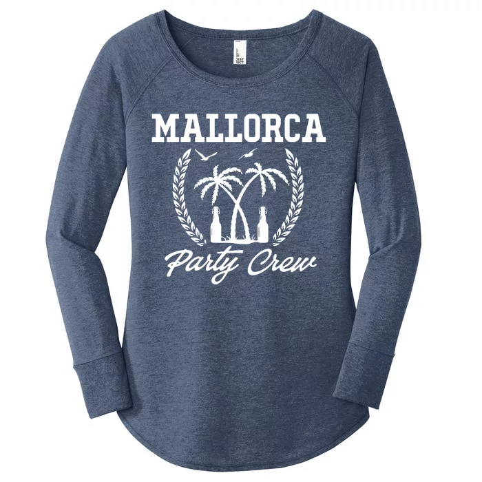 Mallorca Party Crew Women's Perfect Tri Tunic Long Sleeve Shirt