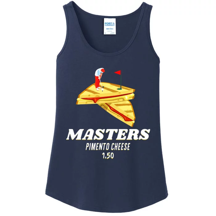 Masters Pimento Cheese Sandwich Tiger Golf Majors Ladies Essential Tank