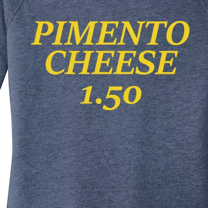 Masters Pimiento Cheese 1.50 Women's Perfect Tri Tunic Long Sleeve Shirt