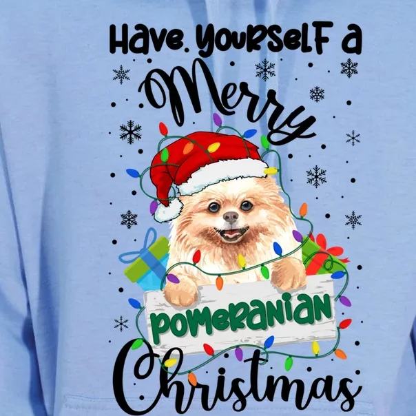 Merry Pomeranian Christmas Pomeranian Xmas Party Meaningful Gift Unisex Surf Hoodie