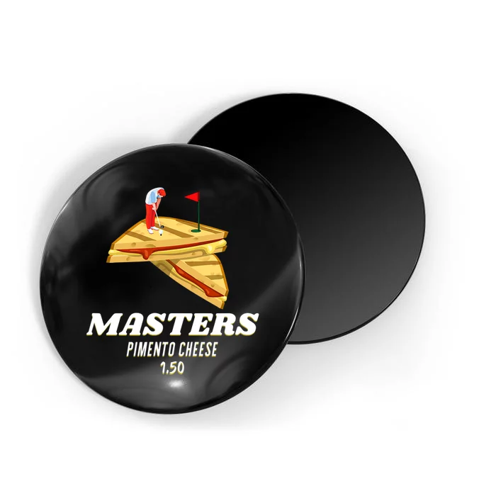 masters pimento cheese sandwich Tiger Golf Majors Magnet