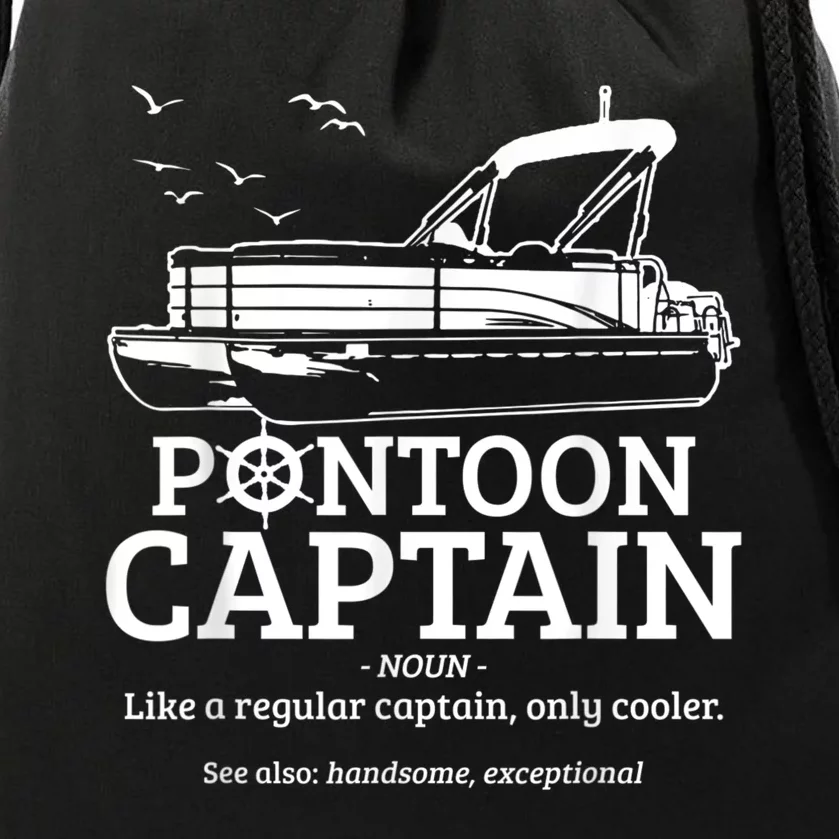 Pontoon Captain - Pontoon Boat Accessories Men's T-shirt Back