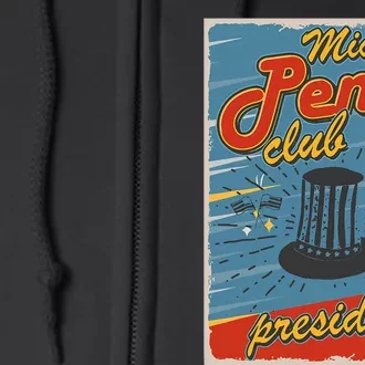 Micro Penis Club President Full Zip Hoodie