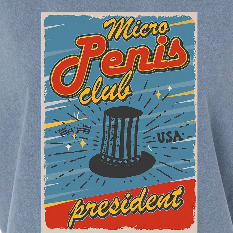 Micro Penis Club President Garment-Dyed Women's Muscle Tee