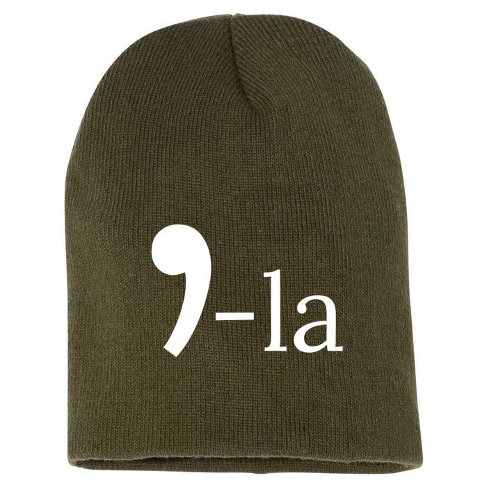 Madam President Comma La Kamala Short Acrylic Beanie