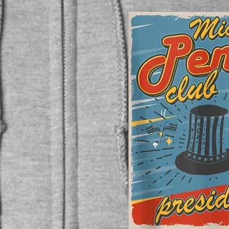 Micro Penis Club President Full Zip Hoodie