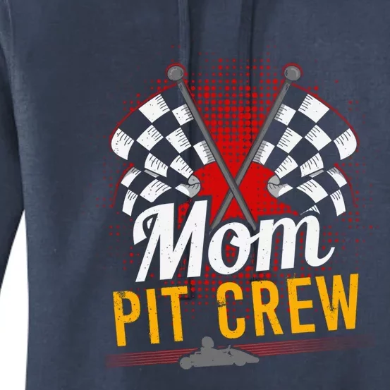 Mom Pit Crew Great Gift Pit Crew Gift Pit Crew Meaningful Gift Women's Pullover Hoodie