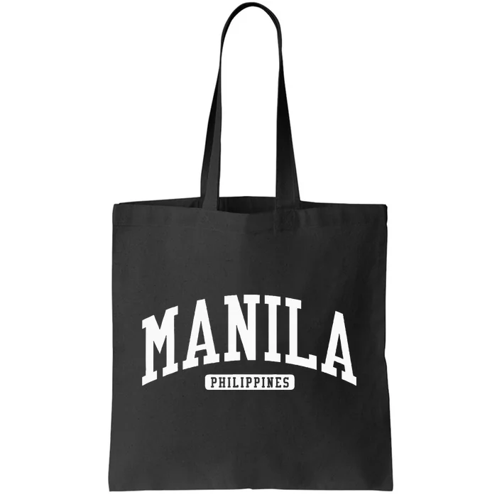 Manila Philippines College University Style Tote Bag