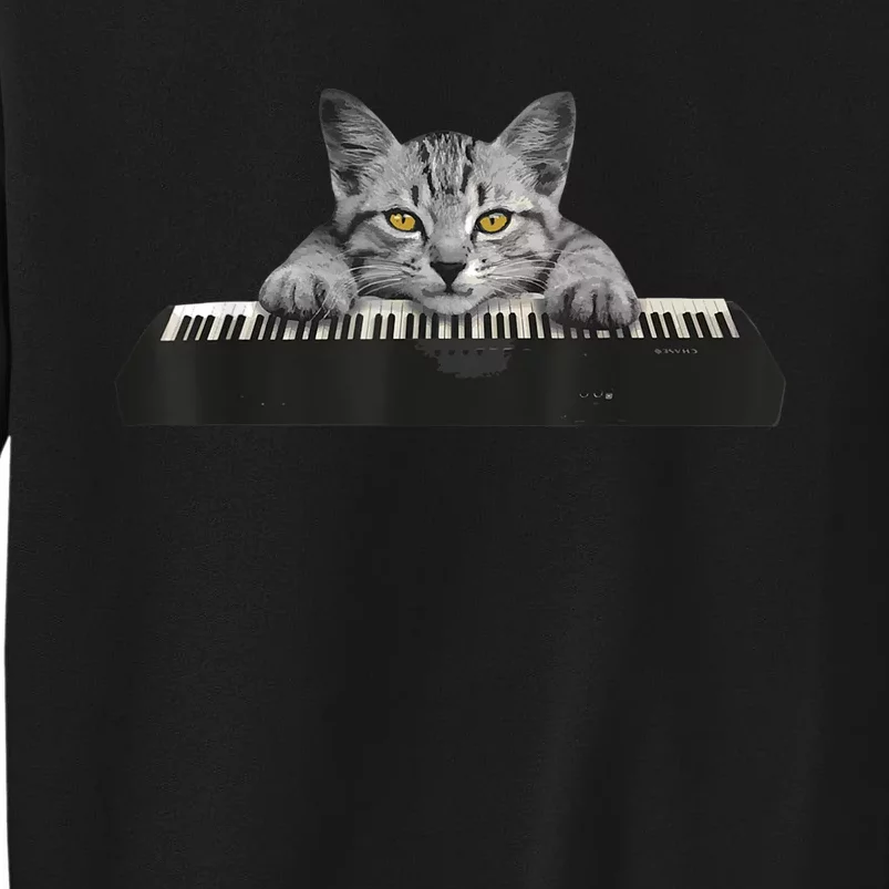 Musician Piano Cat T For Music Lovers Sweatshirt