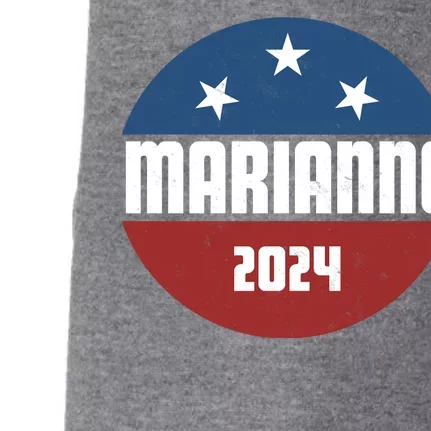 Marianne Presidential Candidate 2024 Doggie 3-End Fleece Hoodie