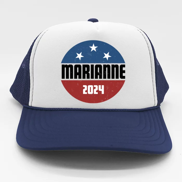 Marianne Presidential Candidate 2024 Trucker Hat