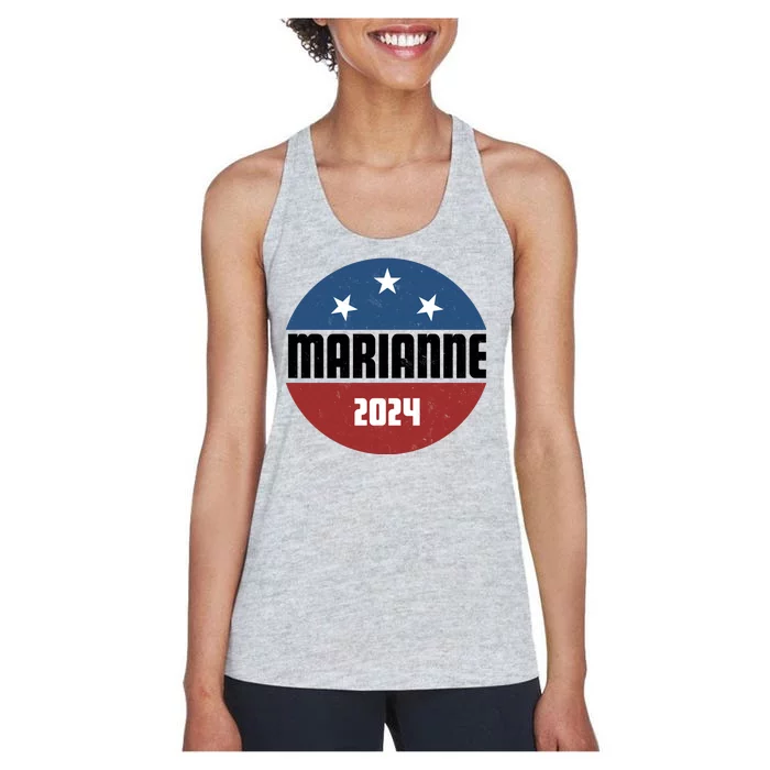 Marianne Presidential Candidate 2024 Women's Racerback Tank