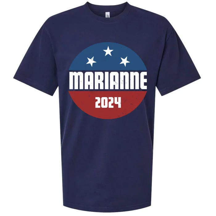 Marianne Presidential Candidate 2024 Sueded Cloud Jersey T-Shirt