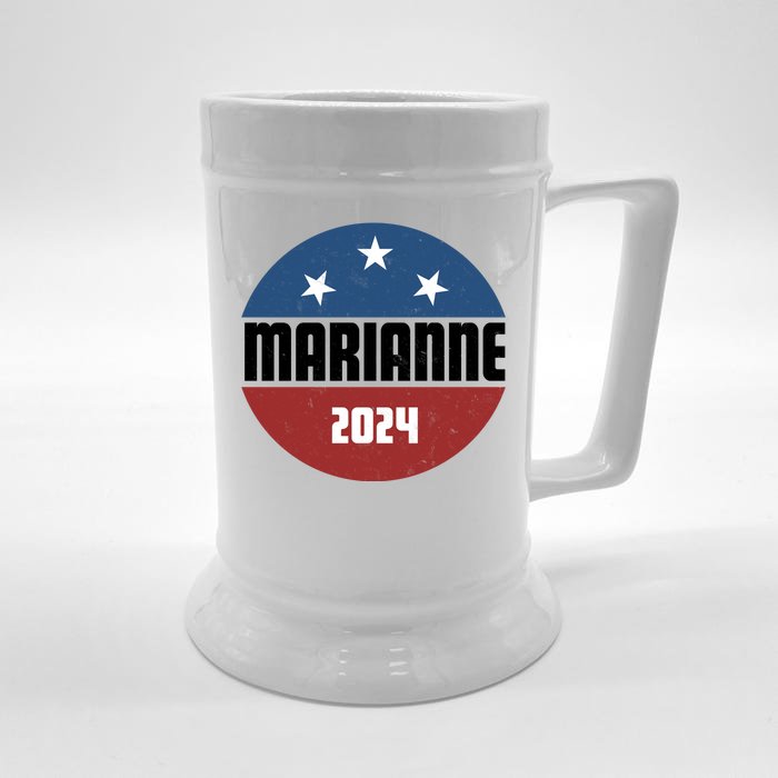 Marianne Presidential Candidate 2024 Front & Back Beer Stein