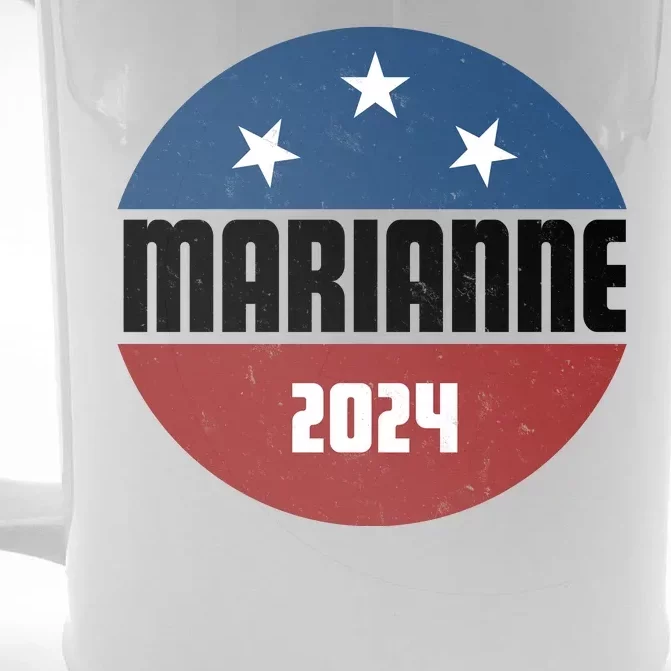 Marianne Presidential Candidate 2024 Front & Back Beer Stein