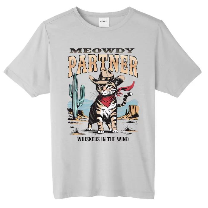 Meowdy Partner Cow Gift ChromaSoft Performance T-Shirt