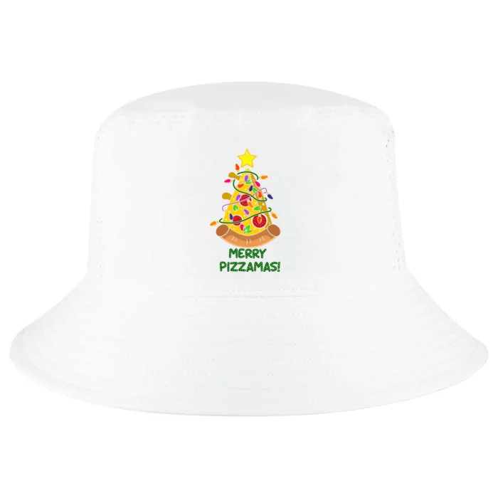 Merry Pizzamas Christmas Pizza Lover Gift Cool Comfort Performance Bucket Hat