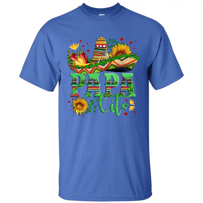 Mexican Papa Cito Flower Sunhat Cute Gift Tall T-Shirt