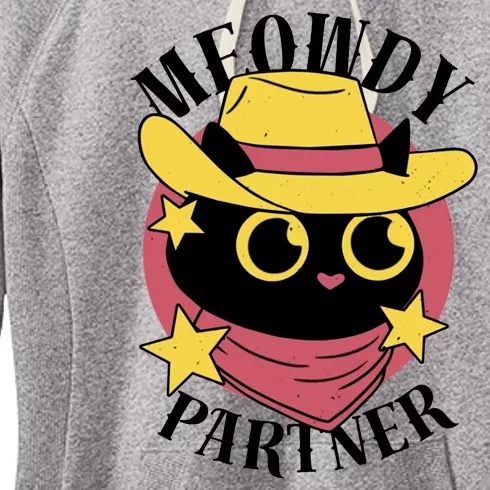 Meowdy Partner Country Cat Women's Fleece Hoodie