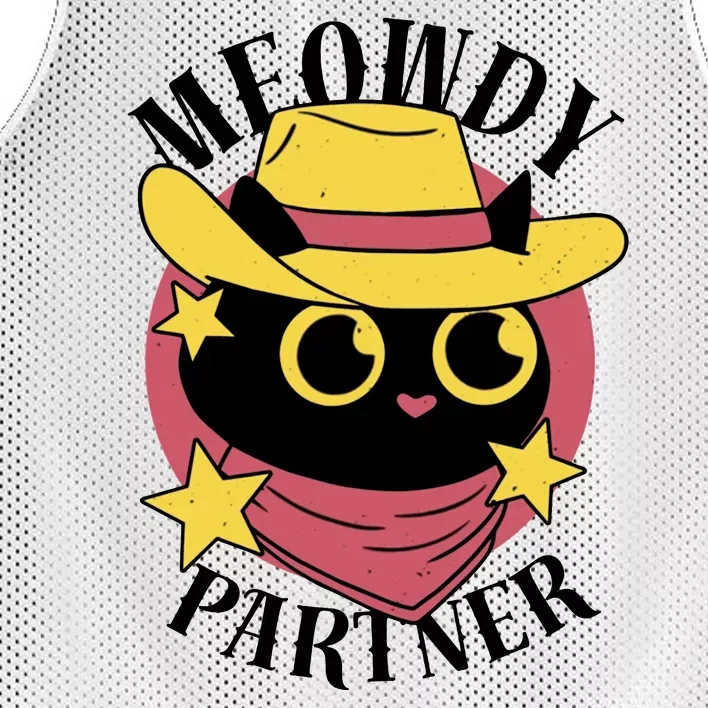 Meowdy Partner Country Cat Mesh Reversible Basketball Jersey Tank