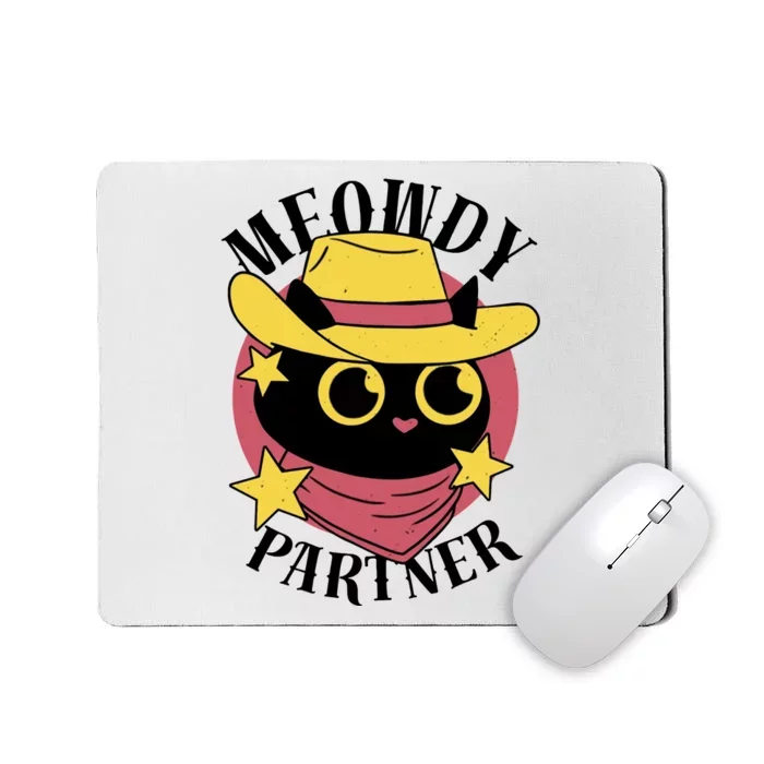 Meowdy Partner Country Cat Mousepad