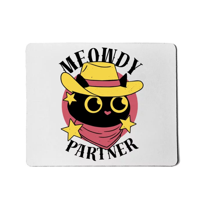 Meowdy Partner Country Cat Mousepad