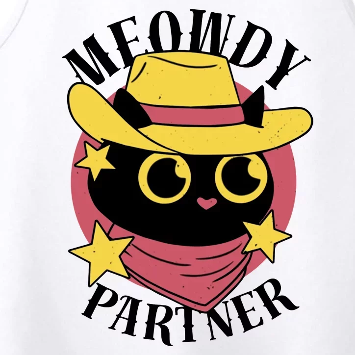 Meowdy Partner Country Cat Performance Tank