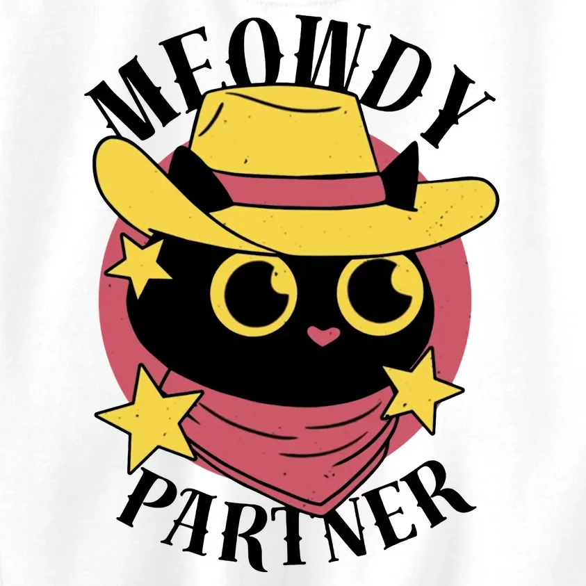 Meowdy Partner Country Cat Kids Sweatshirt