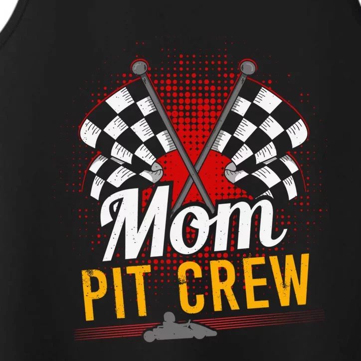 Mom Pit Crew Gift Pit Crew Gift Pit Crew Gift Performance Tank