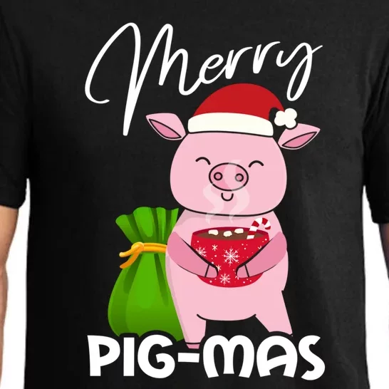 Merry Pigmas Christmas Pig For Swine Lovers Great Gift Pajama Set