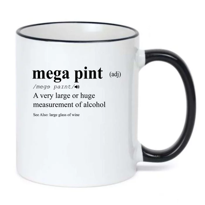 Mega Pint Definition Johnny Depp Black Color Changing Mug