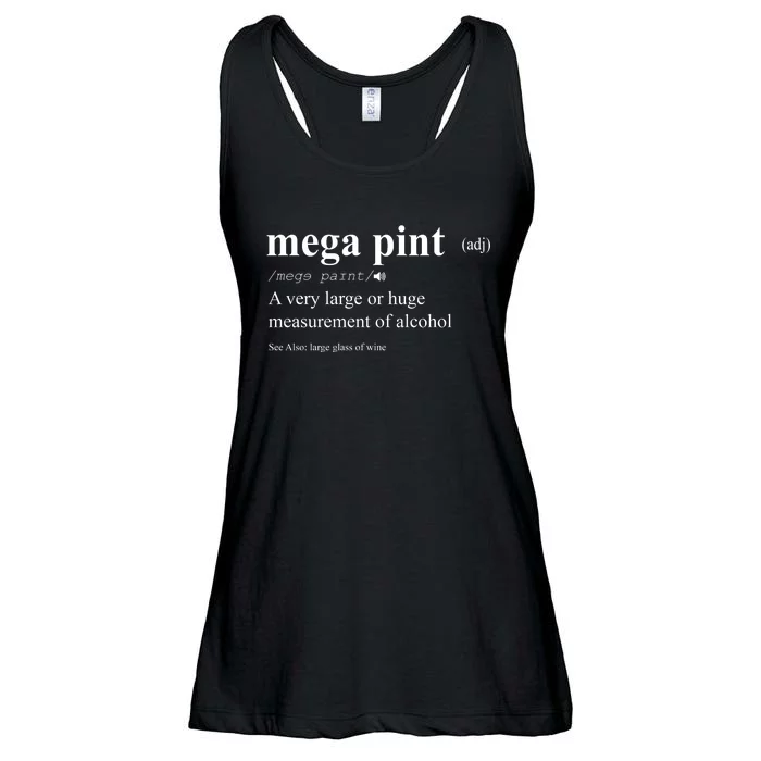 Mega Pint Definition Johnny Depp Ladies Essential Flowy Tank