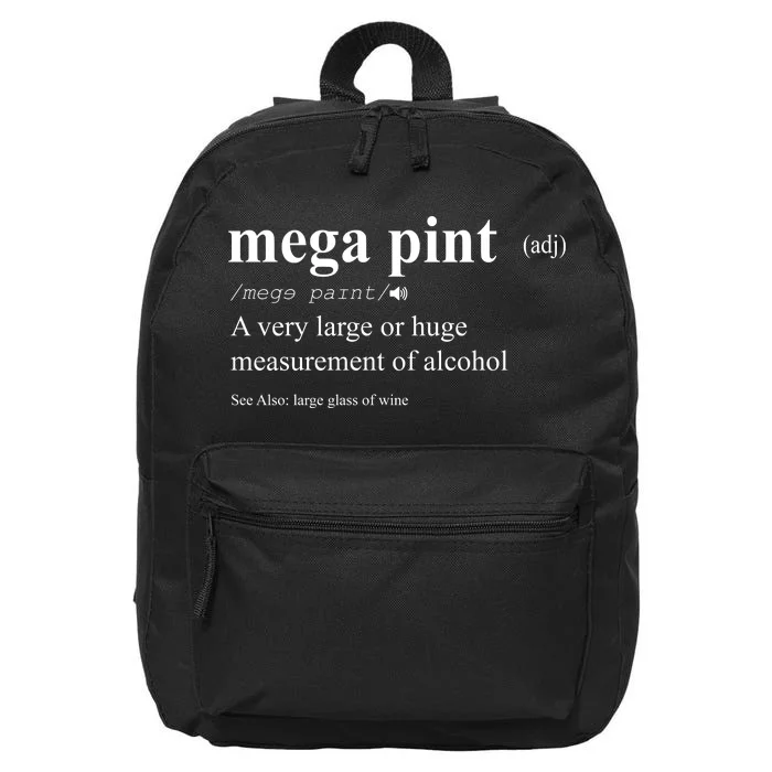 Mega Pint Definition Johnny Depp 16 in Basic Backpack