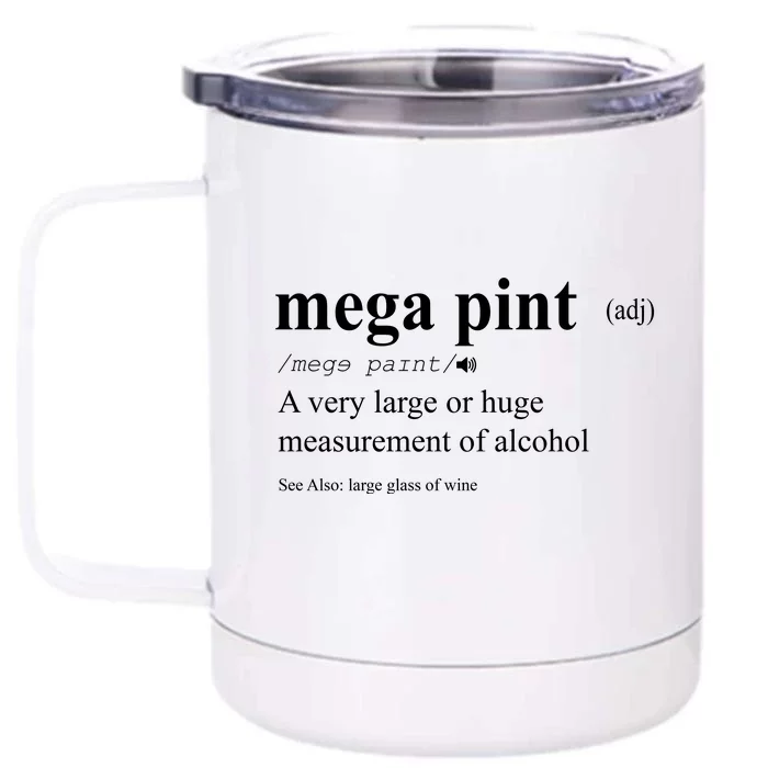 Mega Pint Definition Johnny Depp Front & Back 12oz Stainless Steel Tumbler Cup