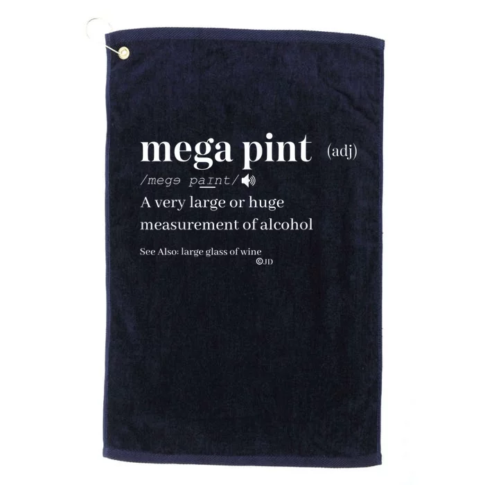 Mega Pint Definition Platinum Collection Golf Towel