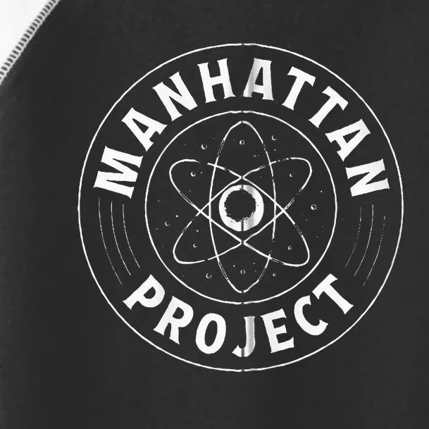 Manhattan Project Design Atomic Energy Bomb Toddler Fine Jersey T-Shirt