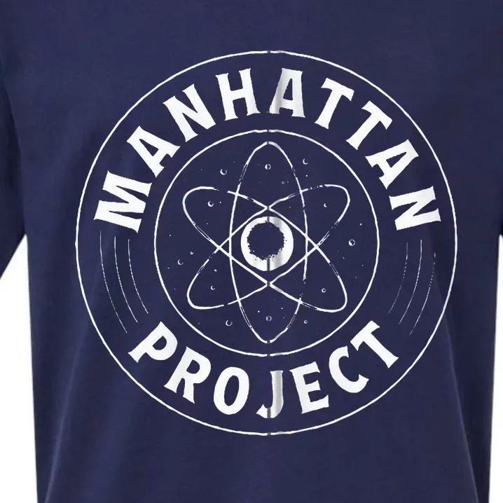 Manhattan Project Design Atomic Energy Bomb Sueded Cloud Jersey T-Shirt