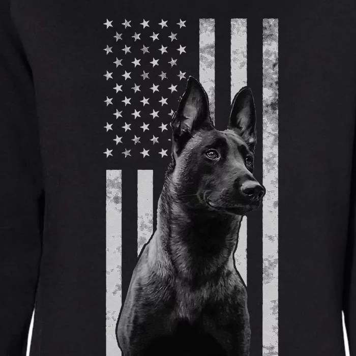 Malinois Police Dog Proud Owner USA K9 Police Canine Handler Womens California Wash Sweatshirt