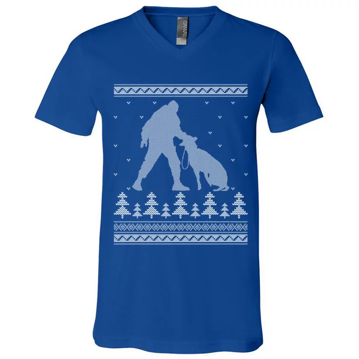 Military Police Dog Training Christmas Gift 2019 Dog Lovers Gift V-Neck T-Shirt