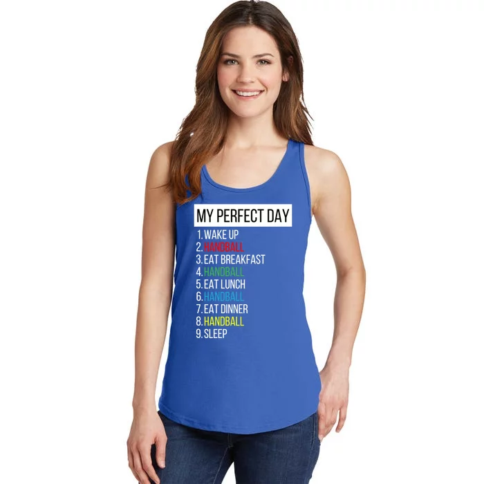 My Perfect Day Handball Gift Ladies Essential Tank