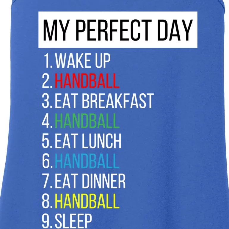 My Perfect Day Handball Gift Ladies Essential Tank